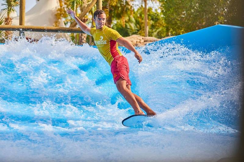 Surfing at Surf's Up